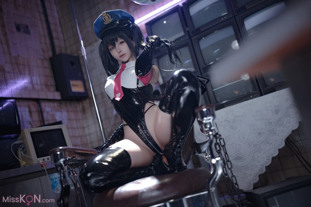 Coser蠢沫沫 chunmomo 沙希女警 147 photos - 27