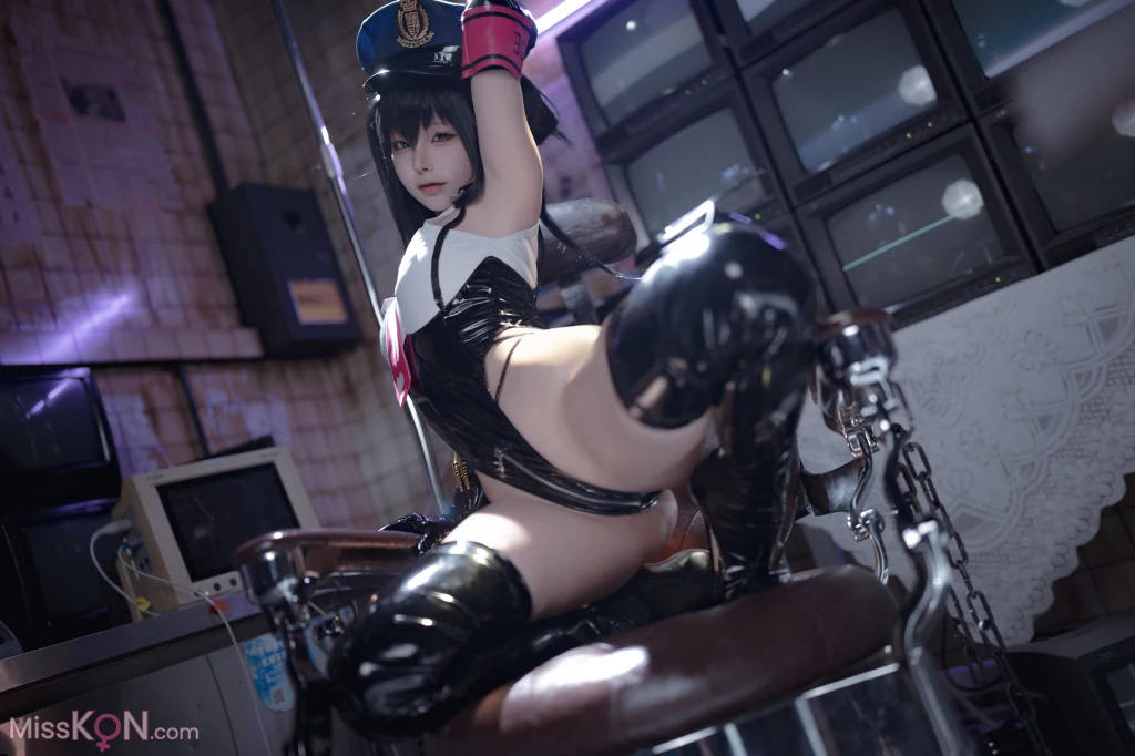 Coser蠢沫沫 chunmomo 沙希女警 147 photos - 28