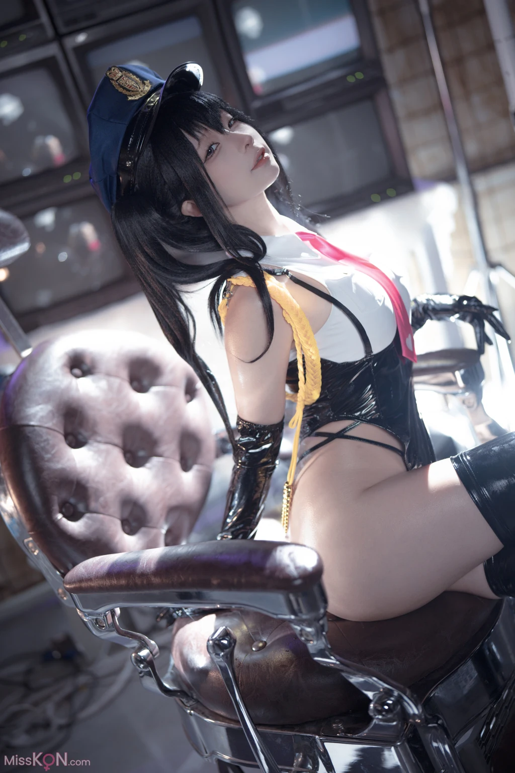 Coser蠢沫沫 chunmomo 沙希女警 147 photos - 42