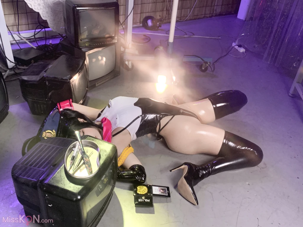 Coser蠢沫沫 chunmomo 沙希女警 147 photos - 133