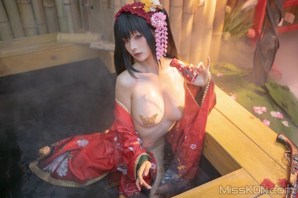 Coser蠢沫沫 chunmomo 狂三和服cos 261 photos - 3