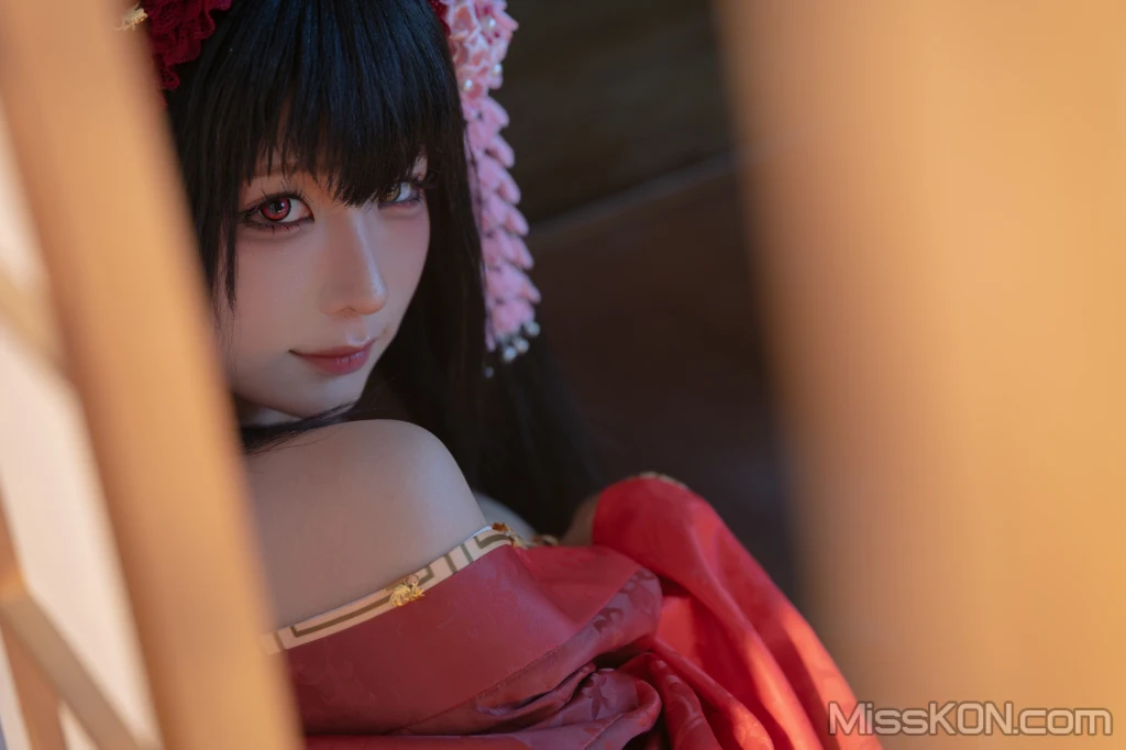 Coser蠢沫沫 chunmomo 狂三和服cos 261 photos - 57