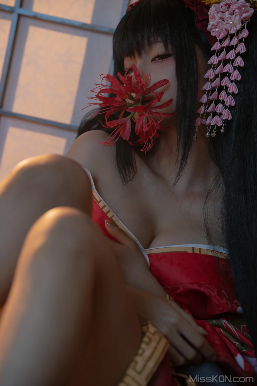 Coser蠢沫沫 chunmomo 狂三和服cos 261 photos - 62