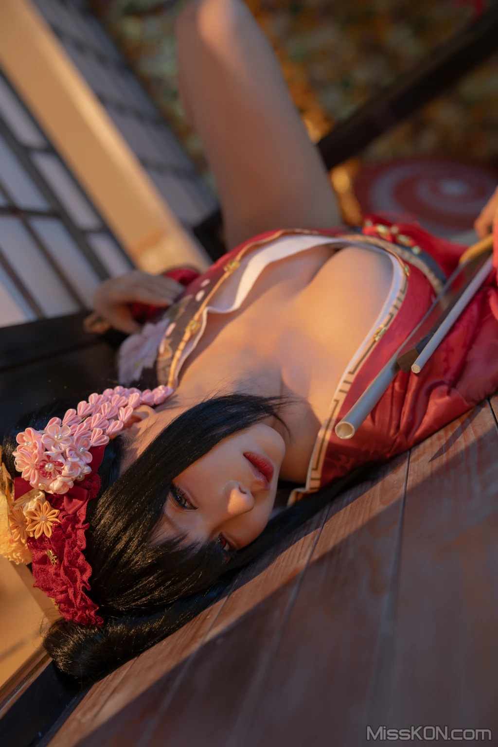 Coser蠢沫沫 chunmomo 狂三和服cos 261 photos - 73