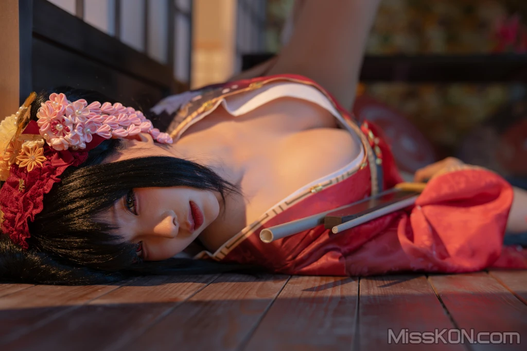 Coser蠢沫沫 chunmomo 狂三和服cos 261 photos - 74