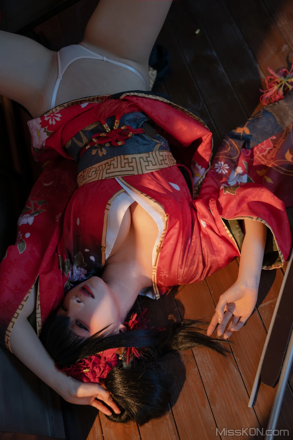 Coser蠢沫沫 chunmomo 狂三和服cos 261 photos - 75