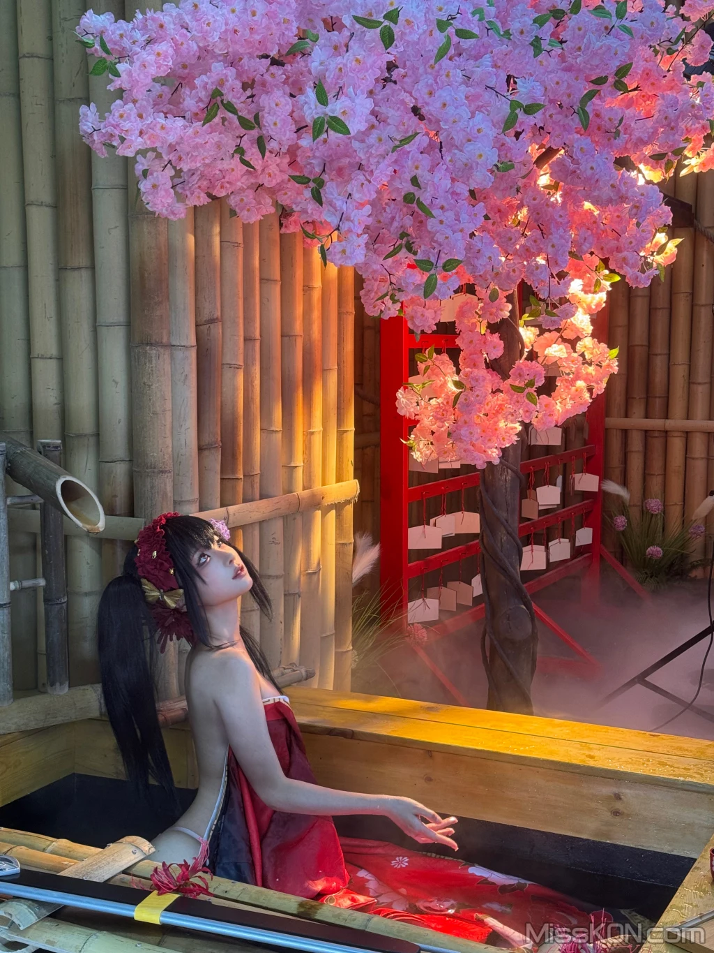 Coser蠢沫沫 chunmomo 狂三和服cos 261 photos - 181