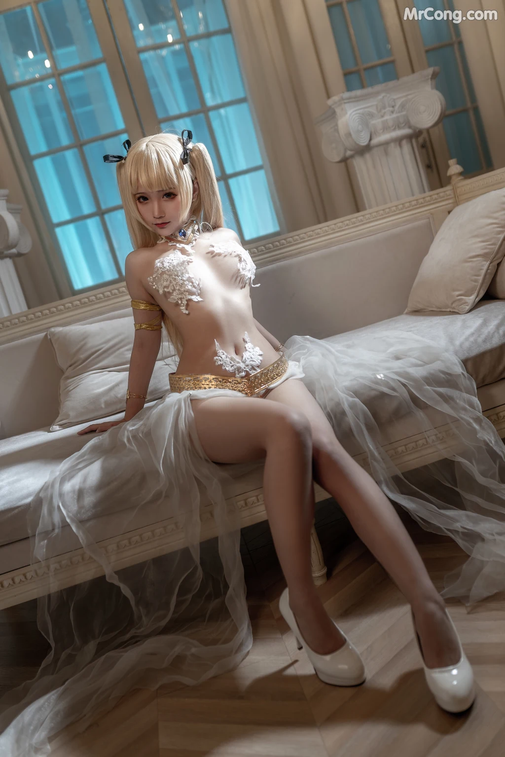 Coser蠢沫沫 chunmomo 玛丽罗斯礼服 40 photos - 8