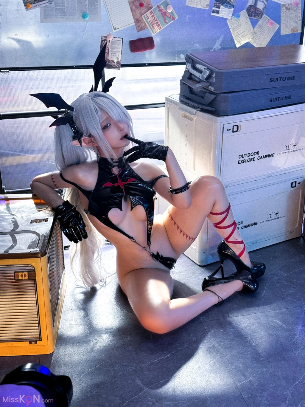 Coser蠢沫沫 chunmomo 碧蓝档案银镜伊织 190 photos - 36