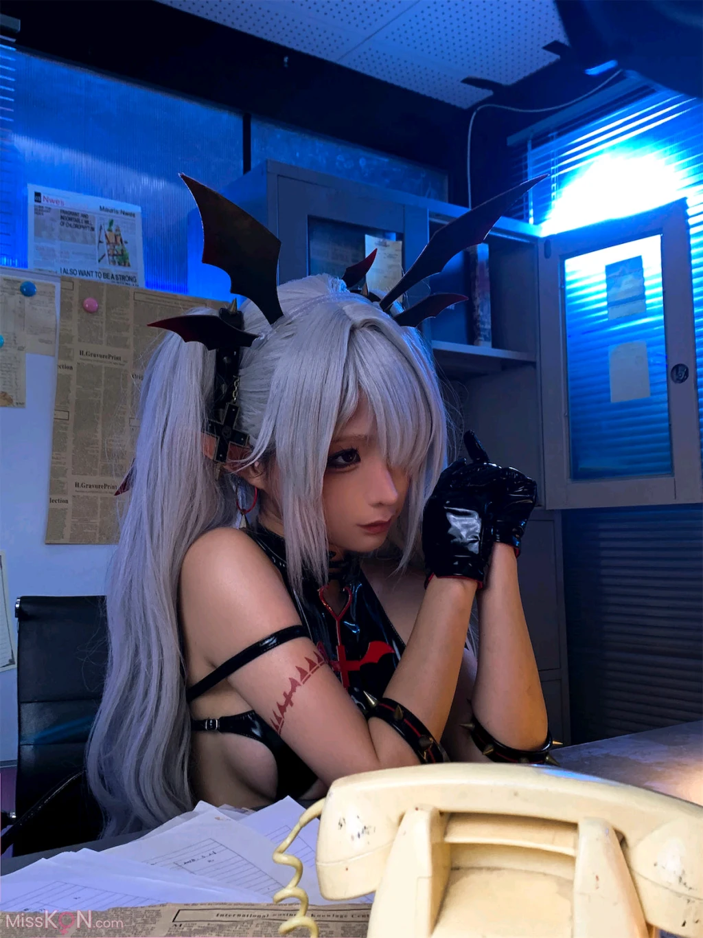Coser蠢沫沫 chunmomo 碧蓝档案银镜伊织 190 photos - 66