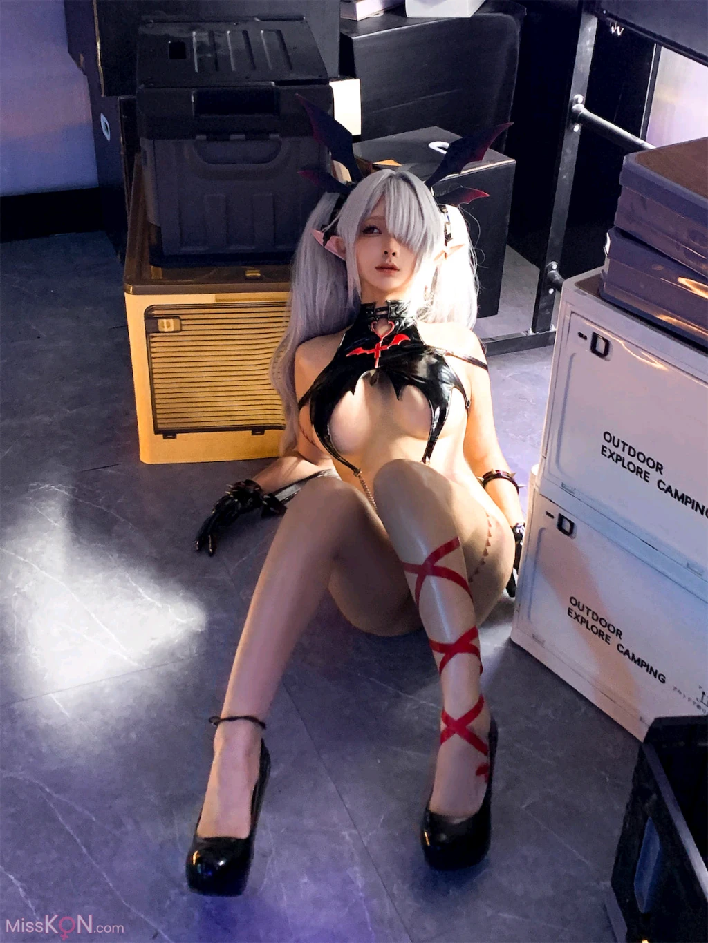 Coser蠢沫沫 chunmomo 碧蓝档案银镜伊织 190 photos - 125