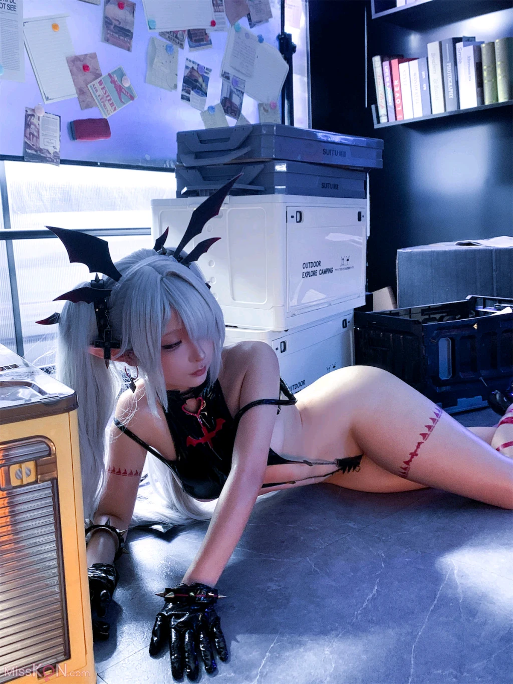 Coser蠢沫沫 chunmomo 碧蓝档案银镜伊织 190 photos - 142