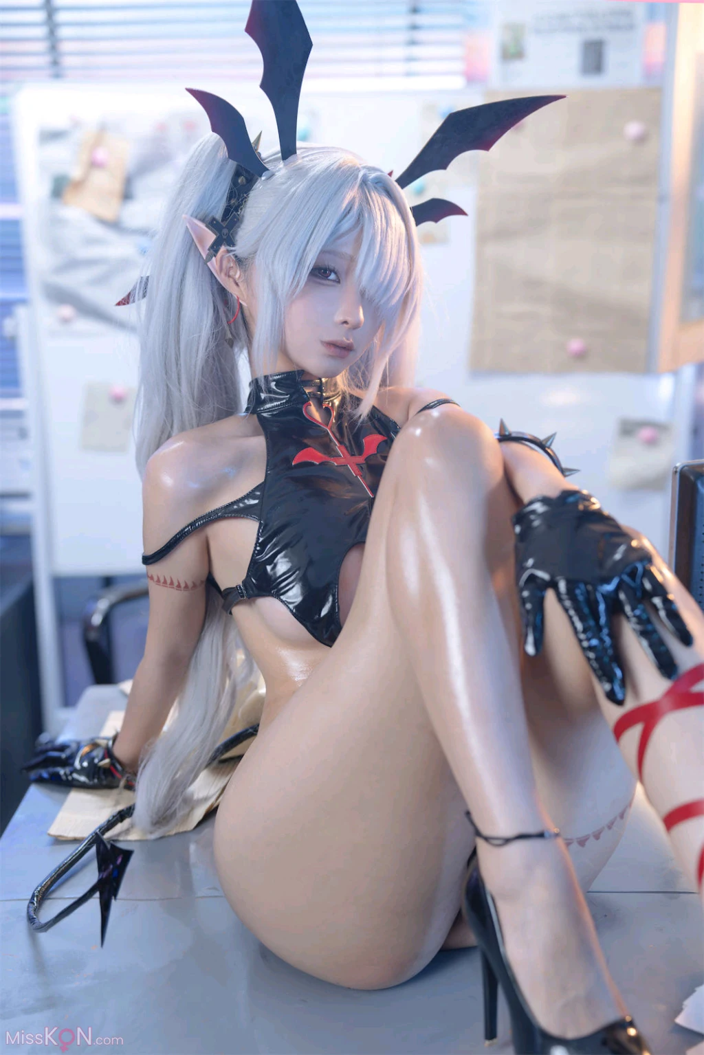 Coser蠢沫沫 chunmomo 碧蓝档案银镜伊织 190 photos - 148