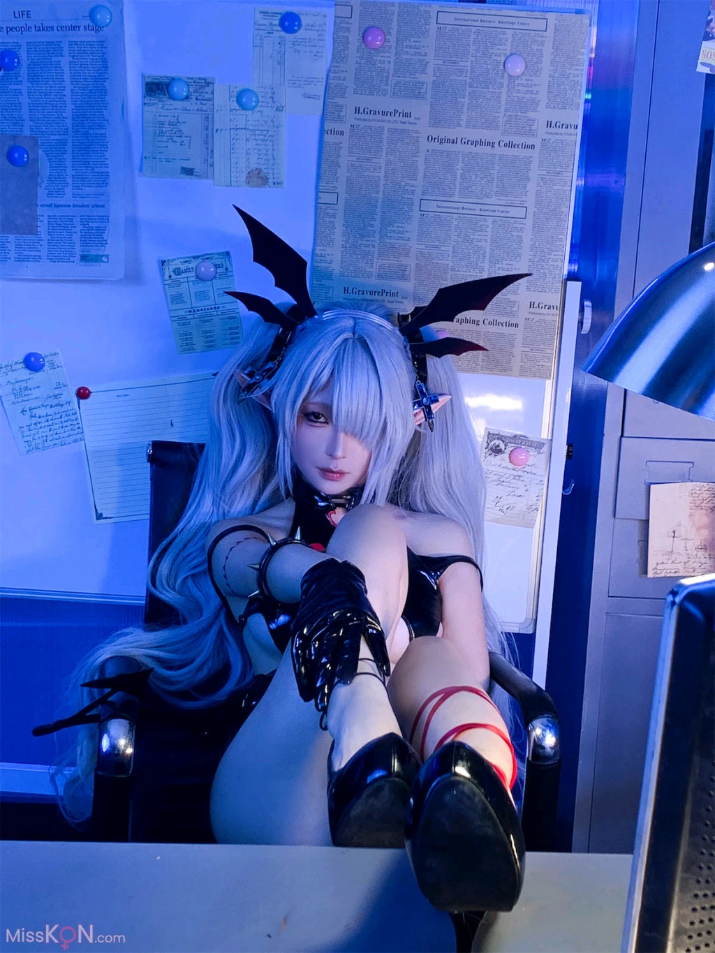 Coser蠢沫沫 chunmomo 碧蓝档案银镜伊织 190 photos - 150
