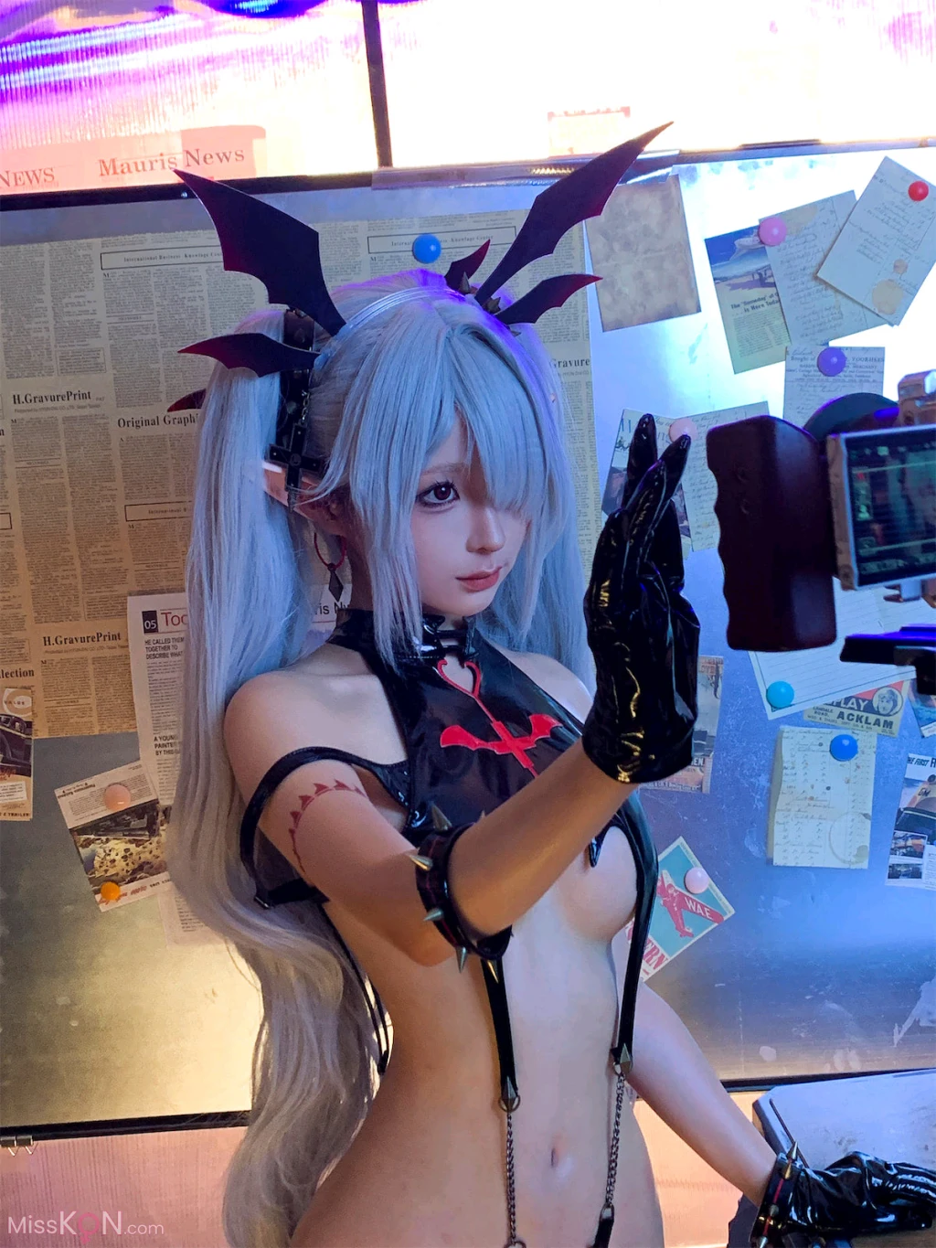 Coser蠢沫沫 chunmomo 碧蓝档案银镜伊织 190 photos - 172