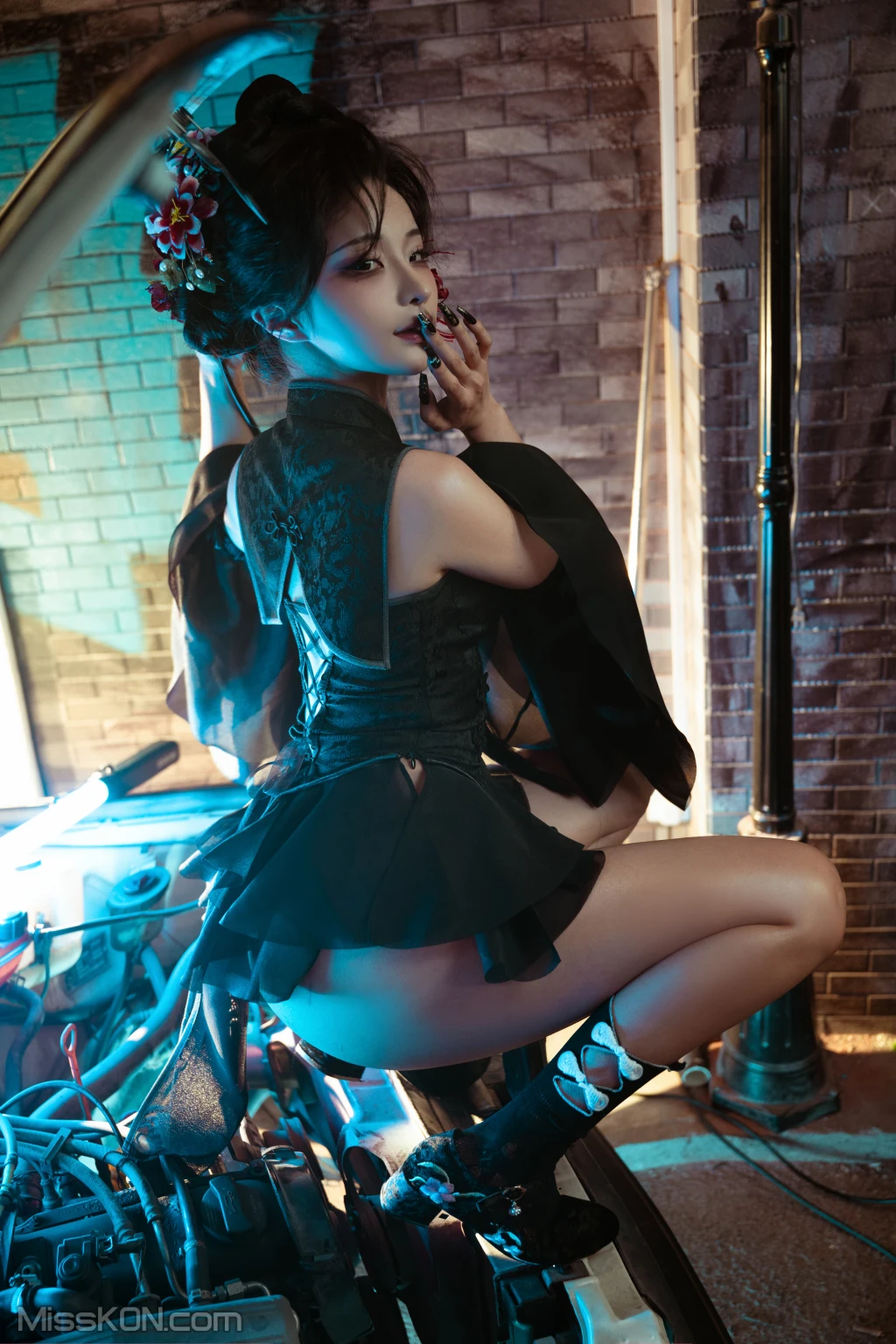 Coser蠢沫沫 chunmomo 蔻 少女后庭 64 photos - 9