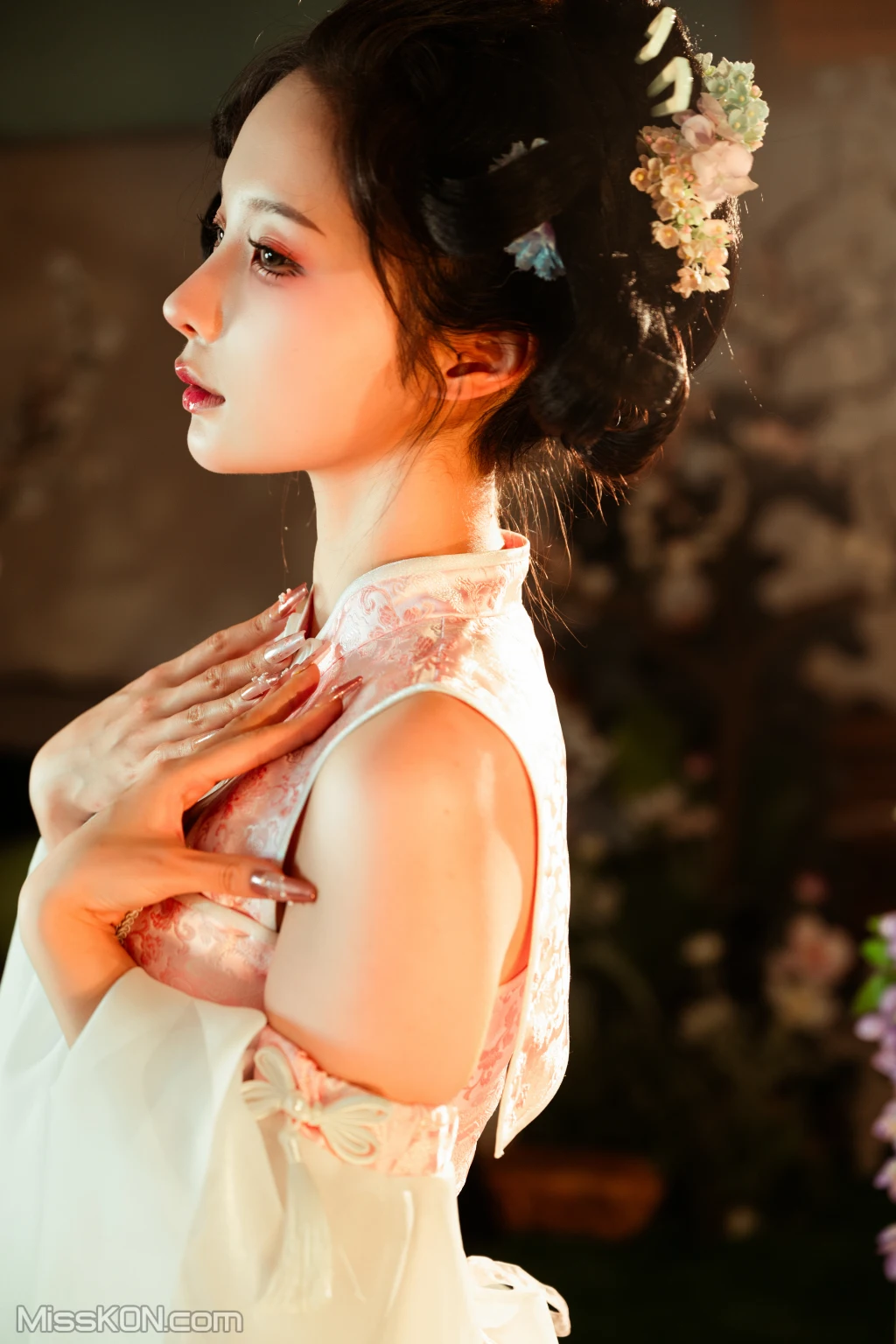 Coser蠢沫沫 chunmomo 蔻 少女后庭 64 photos - 35