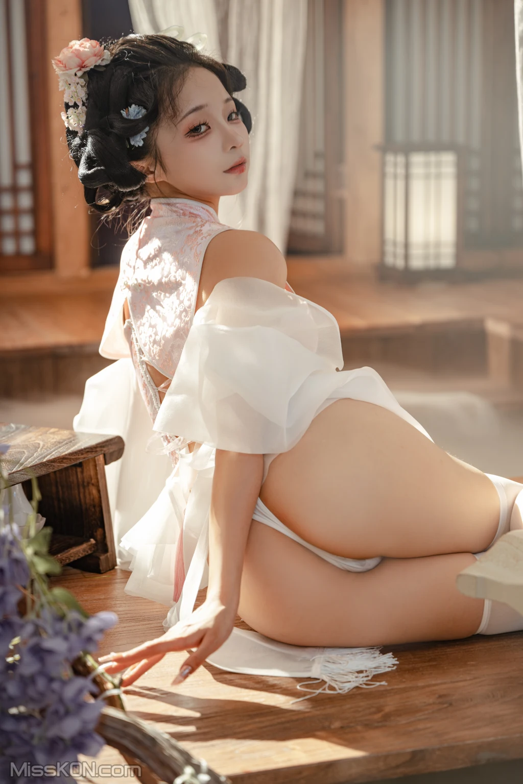 Coser蠢沫沫 chunmomo 蔻 少女后庭 64 photos - 41
