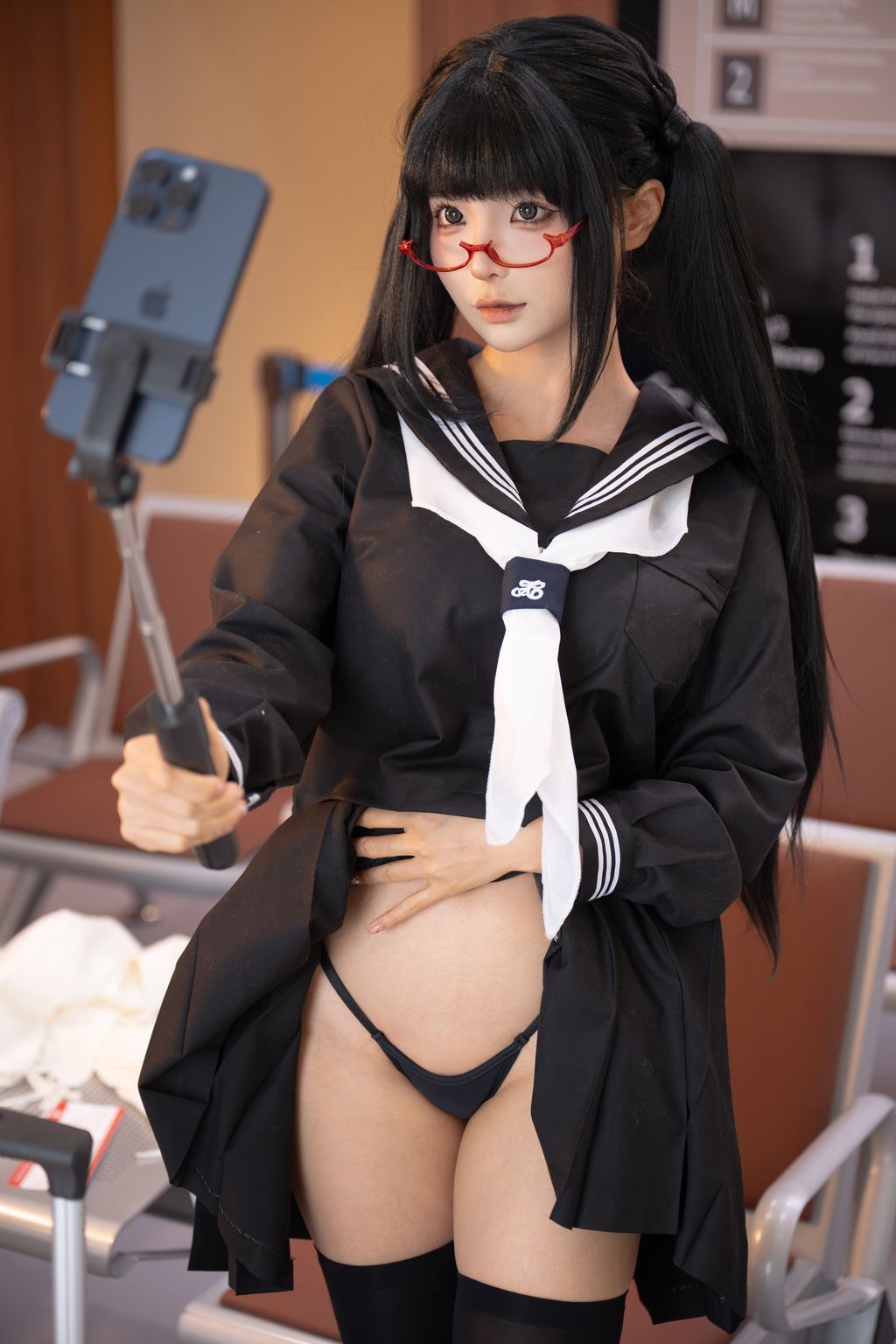 Coser蠢沫沫 chunmomo 黄推博主的秘密 A 150 photos - 11