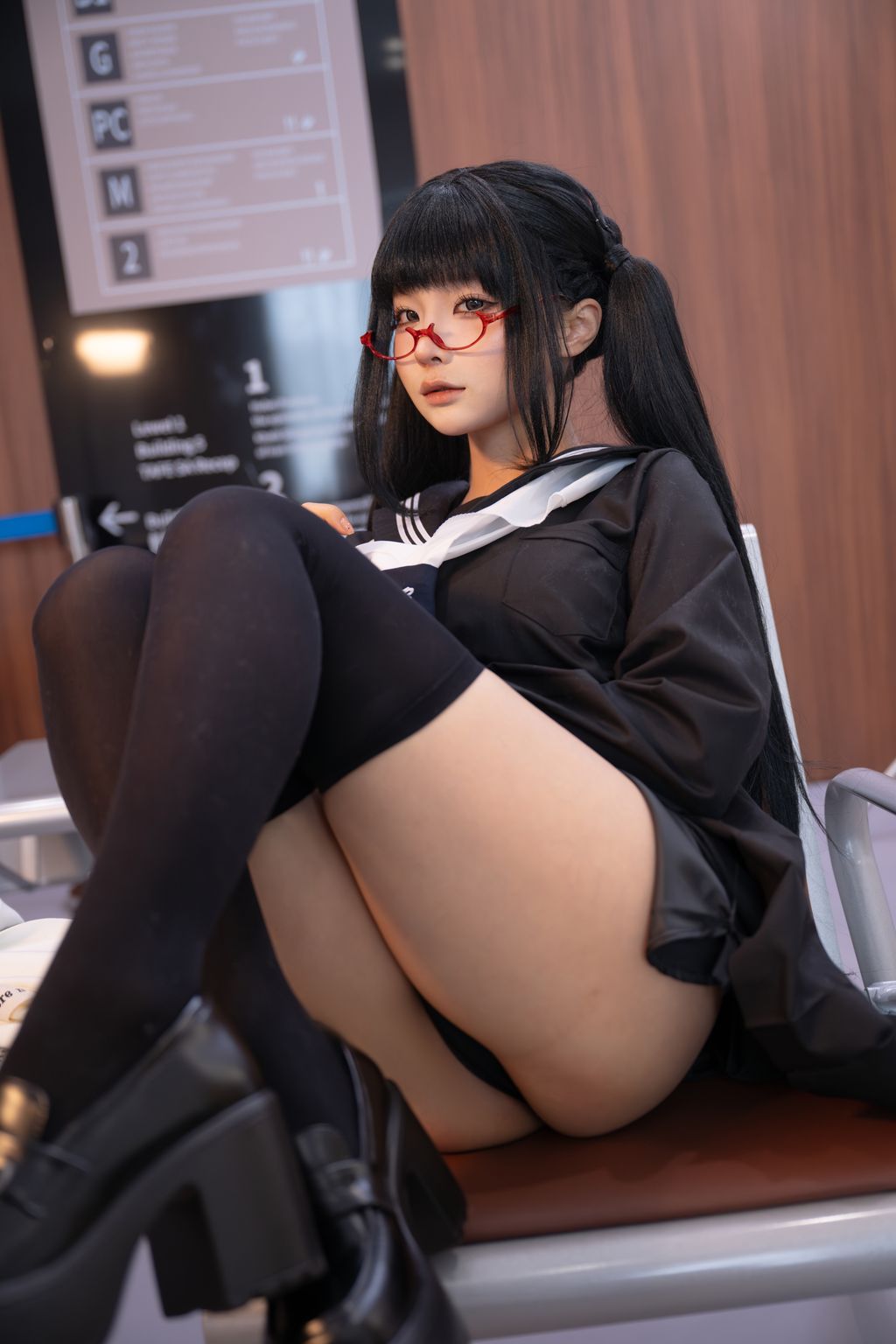 Coser蠢沫沫 chunmomo 黄推博主的秘密 A 150 photos - 22