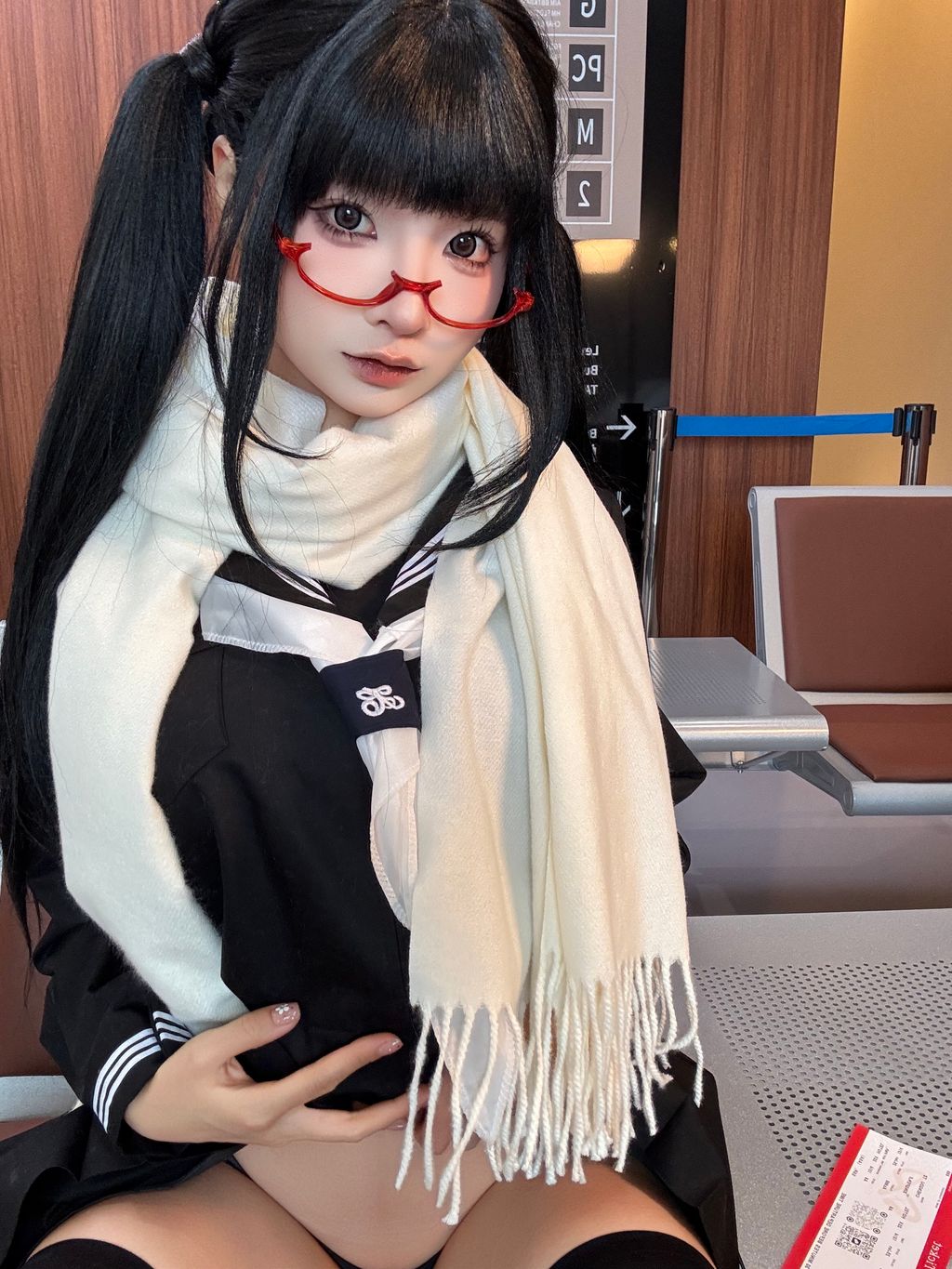 Coser蠢沫沫 chunmomo 黄推博主的秘密 B 143 photos - 138