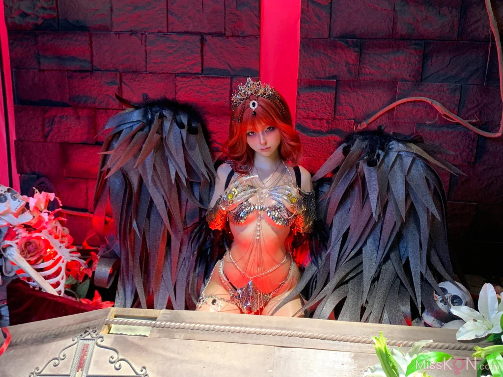 Coser蠢沫沫 chunmomo 黑天使 238 photos - 51