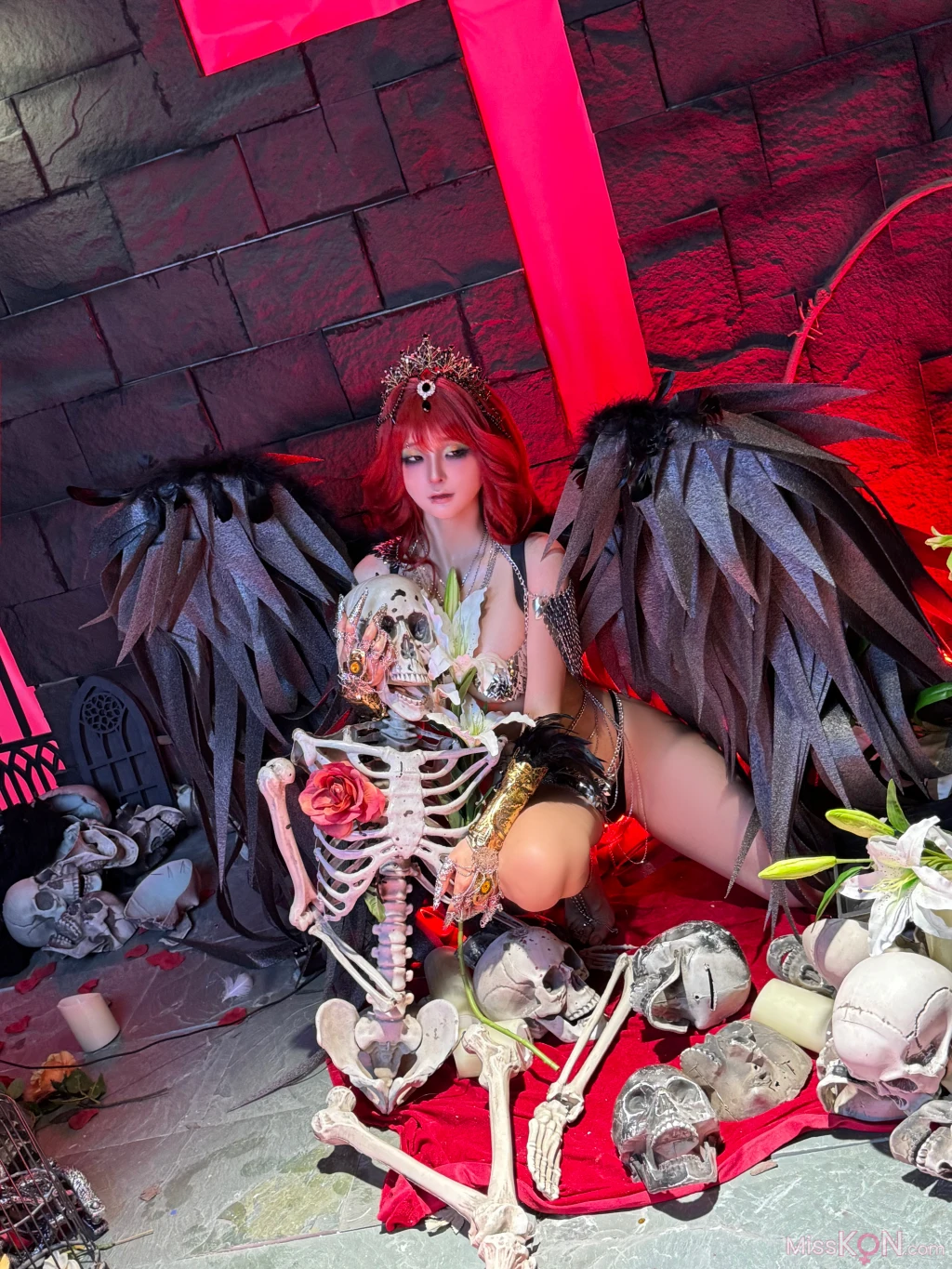 Coser蠢沫沫 chunmomo 黑天使 238 photos - 63