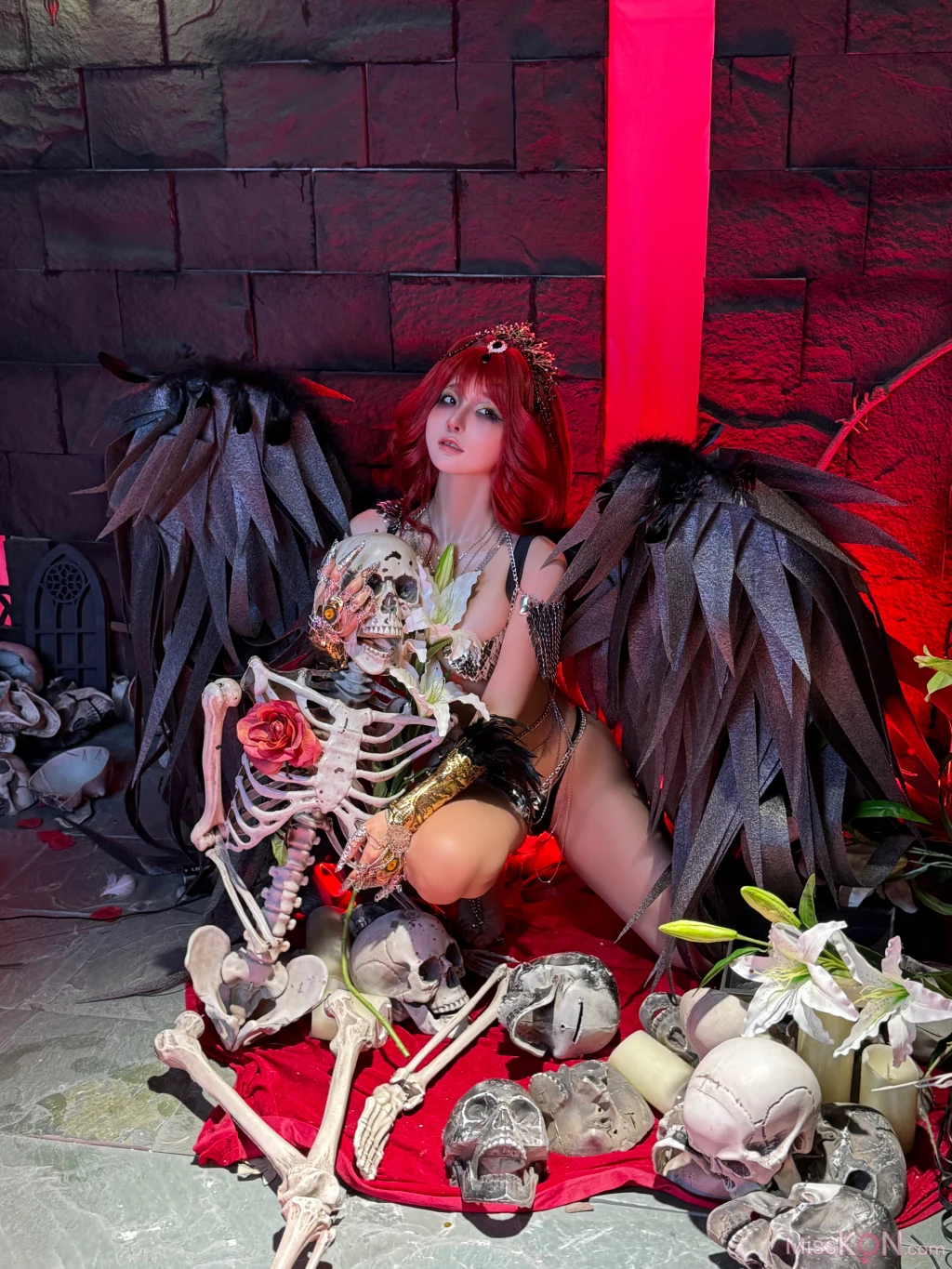 Coser蠢沫沫 chunmomo 黑天使 238 photos - 77