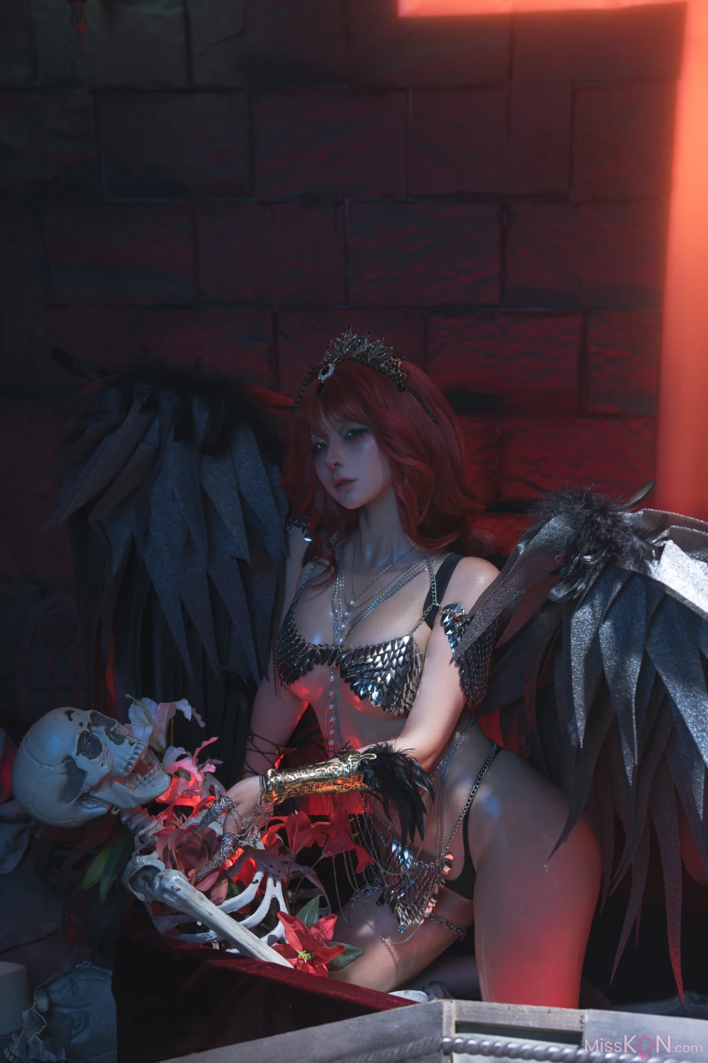 Coser蠢沫沫 chunmomo 黑天使 238 photos - 165