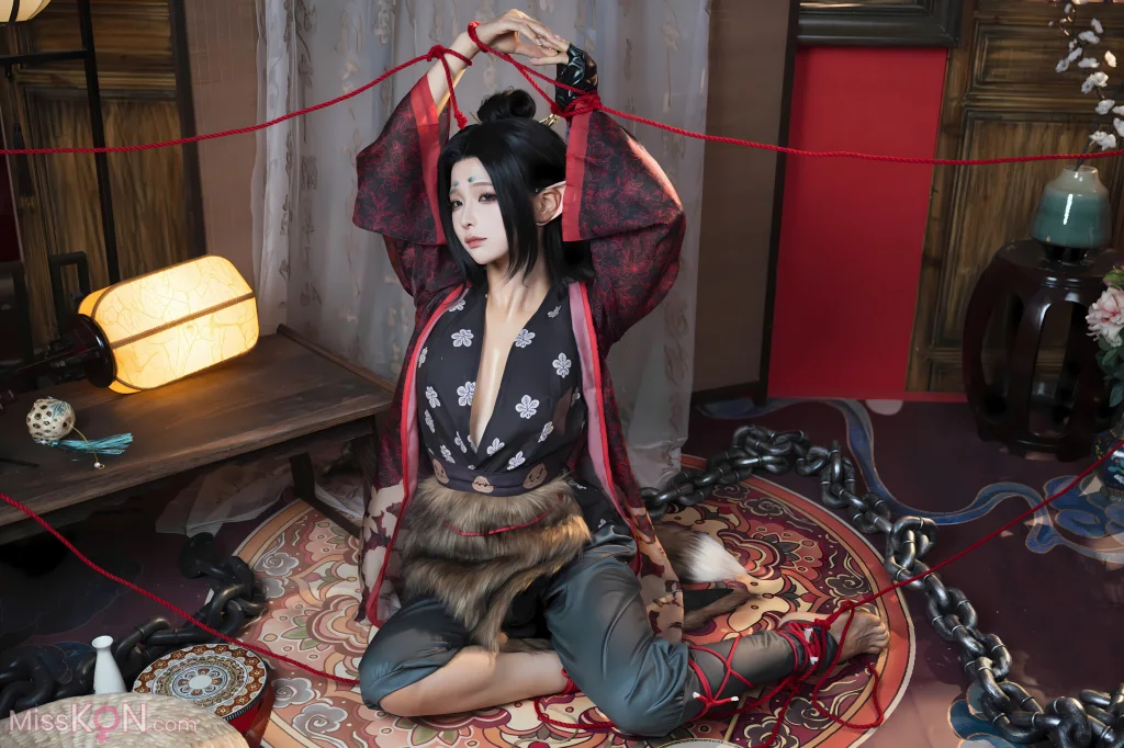 Coser蠢沫沫 chunmomo 黑神话 萍萍 138 photos