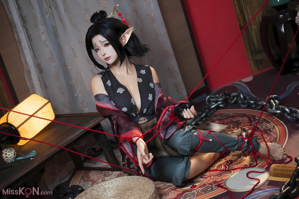 Coser蠢沫沫 chunmomo 黑神话 萍萍 138 photos - 11