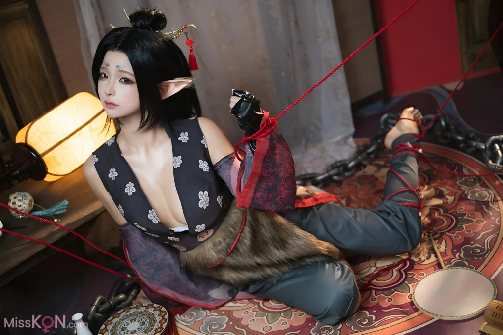 Coser蠢沫沫 chunmomo 黑神话 萍萍 138 photos - 16