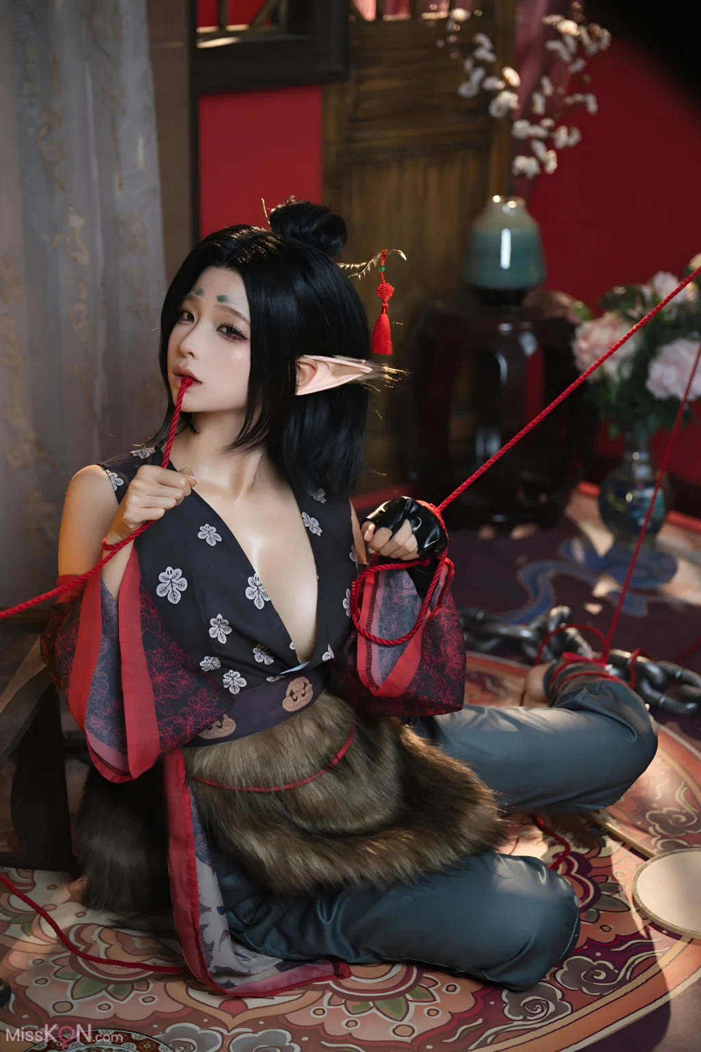 Coser蠢沫沫 chunmomo 黑神话 萍萍 138 photos - 18