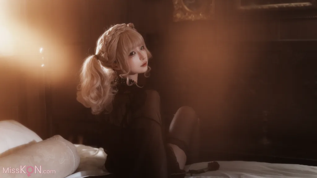 Coser蠢沫沫 chunmomo 黑红纱裙 39 photos - 19