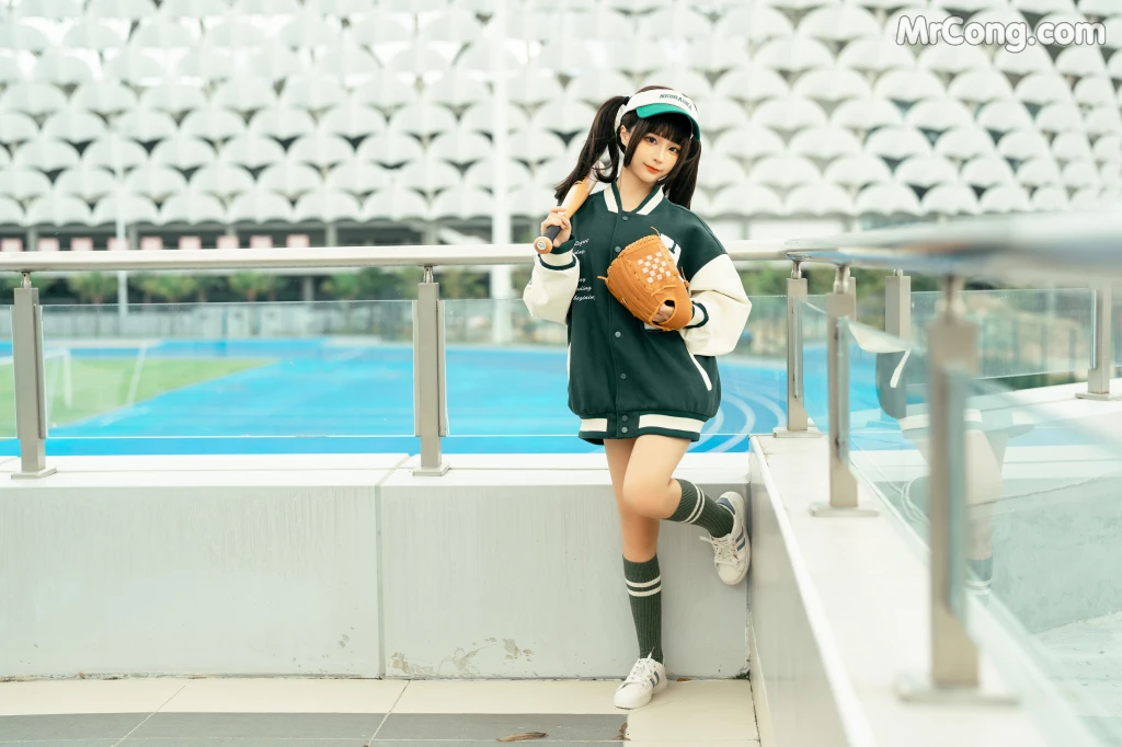 Coser蠢沫沫 chunmomo Baseball Girl 107 photos - 7