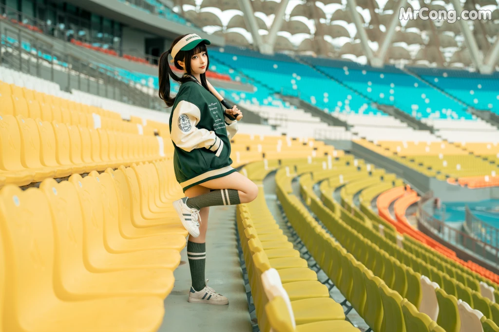 Coser蠢沫沫 chunmomo Baseball Girl 107 photos - 8