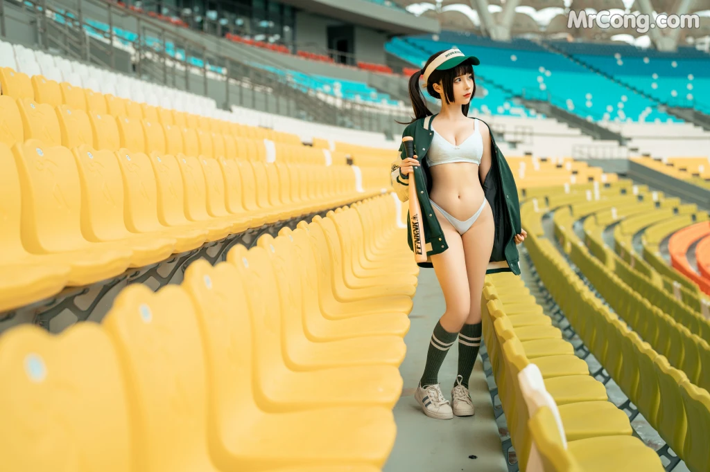 Coser蠢沫沫 chunmomo Baseball Girl 107 photos - 13