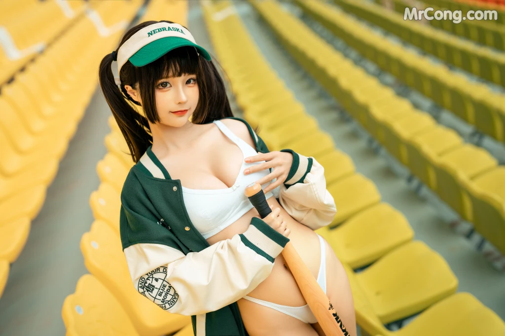 Coser蠢沫沫 chunmomo Baseball Girl 107 photos - 14