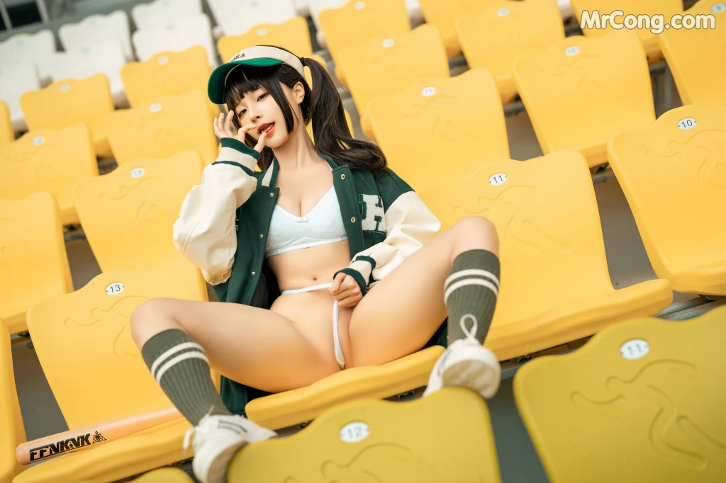 Coser蠢沫沫 chunmomo Baseball Girl 107 photos - 18