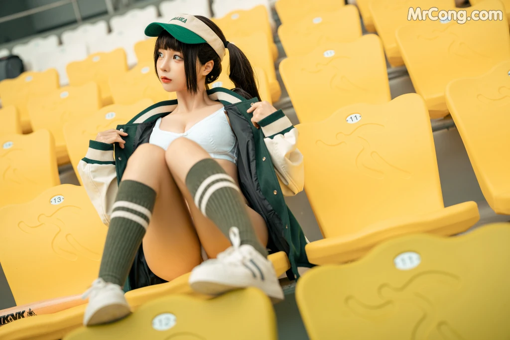 Coser蠢沫沫 chunmomo Baseball Girl 107 photos - 19