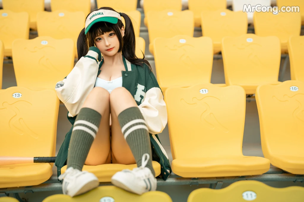 Coser蠢沫沫 chunmomo Baseball Girl 107 photos - 23