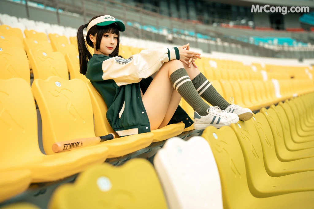Coser蠢沫沫 chunmomo Baseball Girl 107 photos - 25