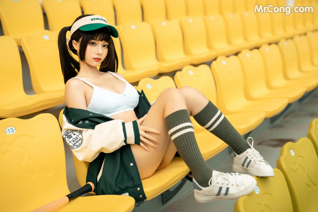 Coser蠢沫沫 chunmomo Baseball Girl 107 photos - 26