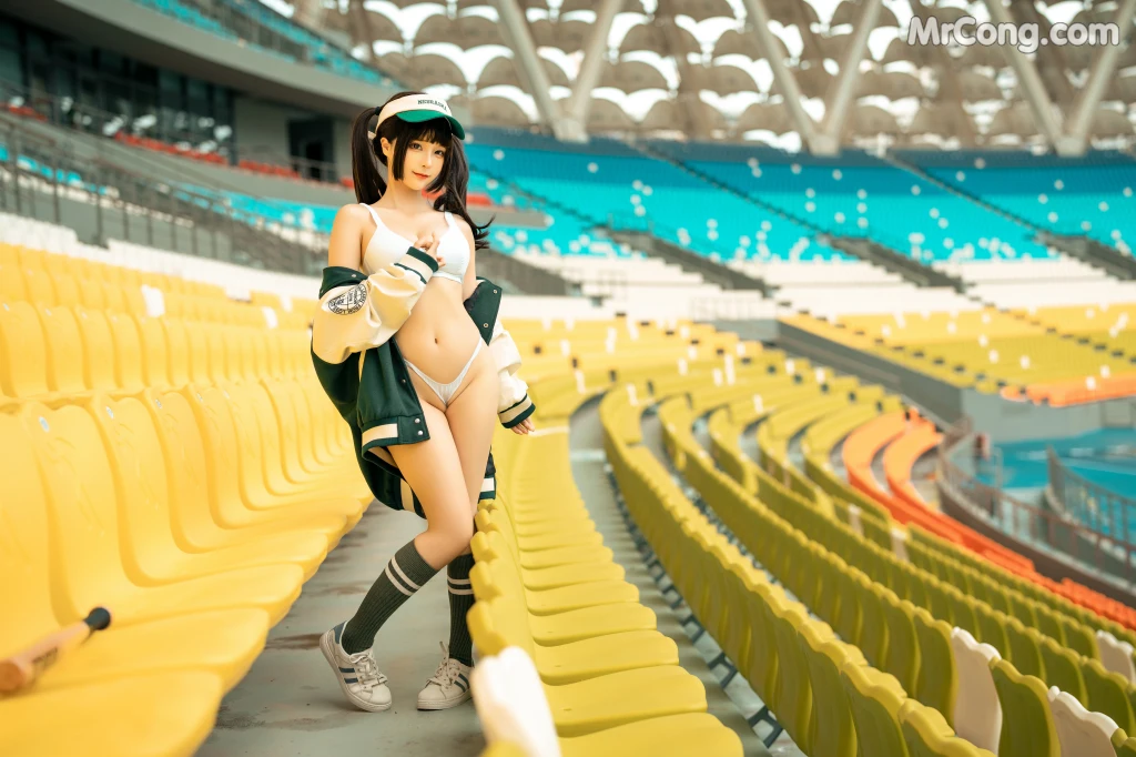 Coser蠢沫沫 chunmomo Baseball Girl 107 photos - 30