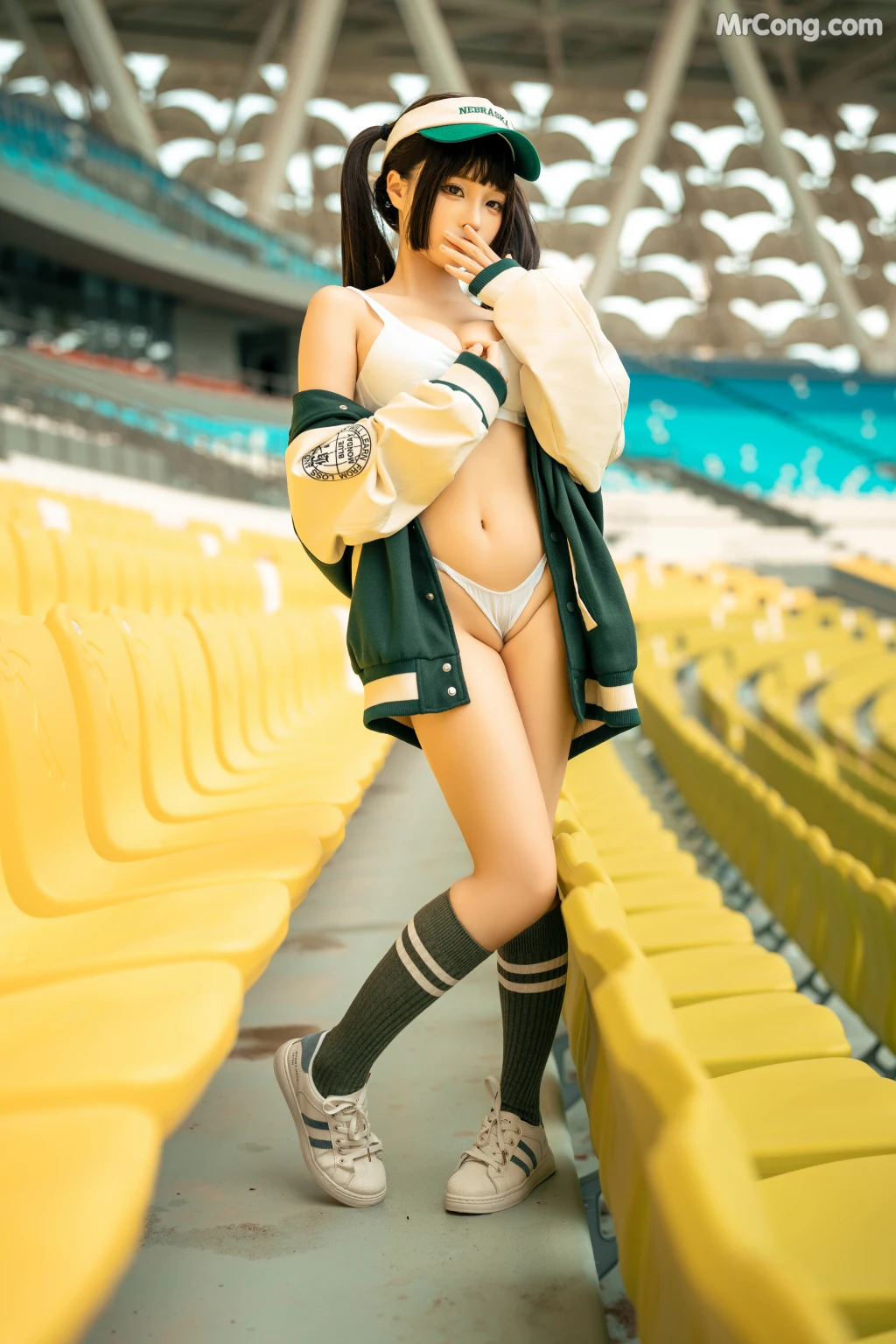 Coser蠢沫沫 chunmomo Baseball Girl 107 photos - 31