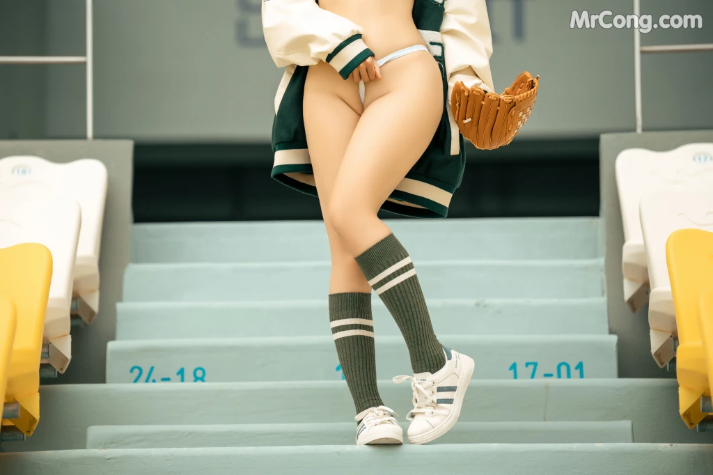 Coser蠢沫沫 chunmomo Baseball Girl 107 photos - 33