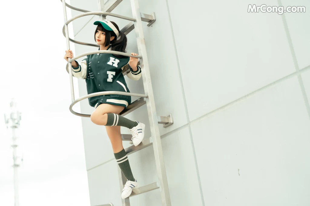 Coser蠢沫沫 chunmomo Baseball Girl 107 photos - 75