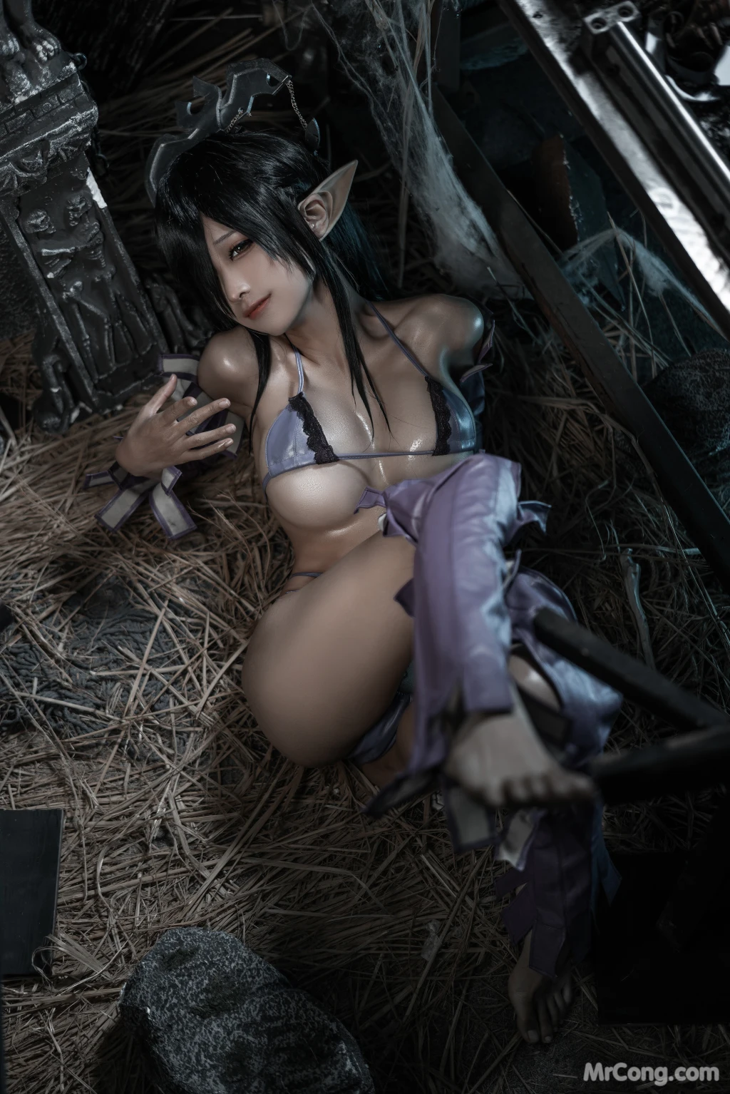Coser蠢沫沫 chunmomo Black Beast Queen 127 photos - 30