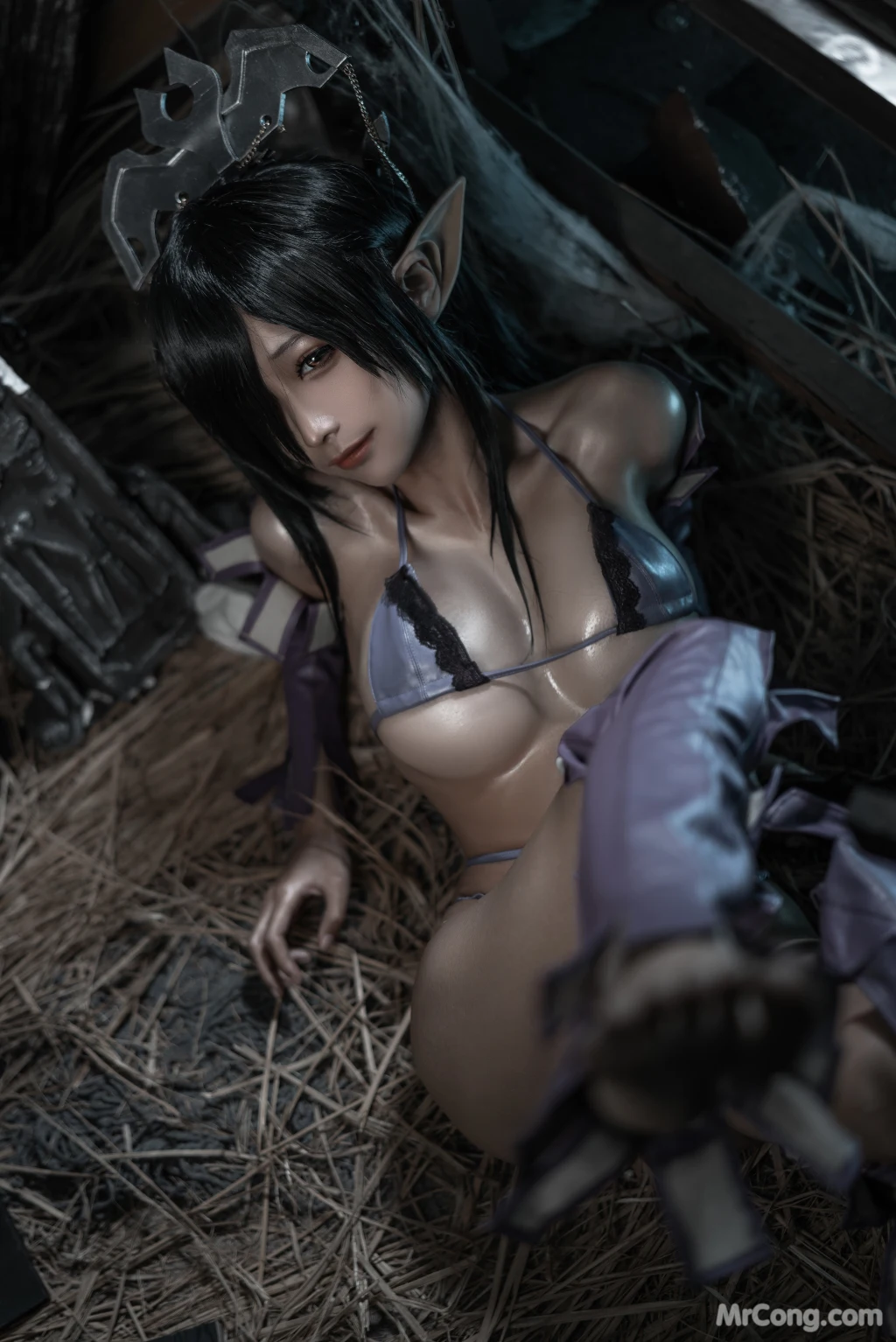 Coser蠢沫沫 chunmomo Black Beast Queen 127 photos - 31