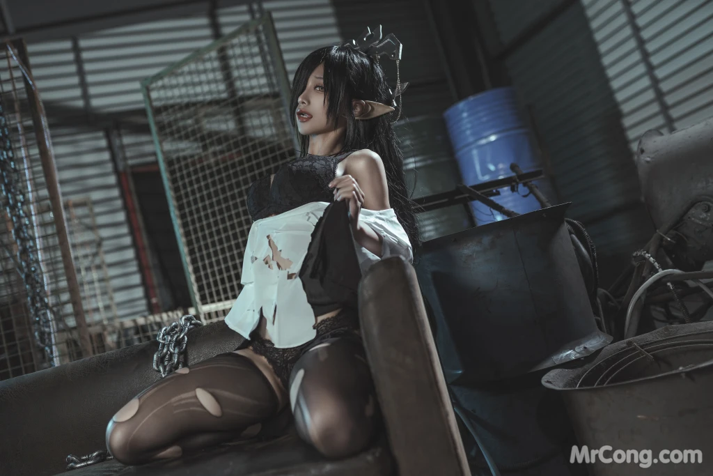 Coser蠢沫沫 chunmomo Black Beast Queen 127 photos - 36